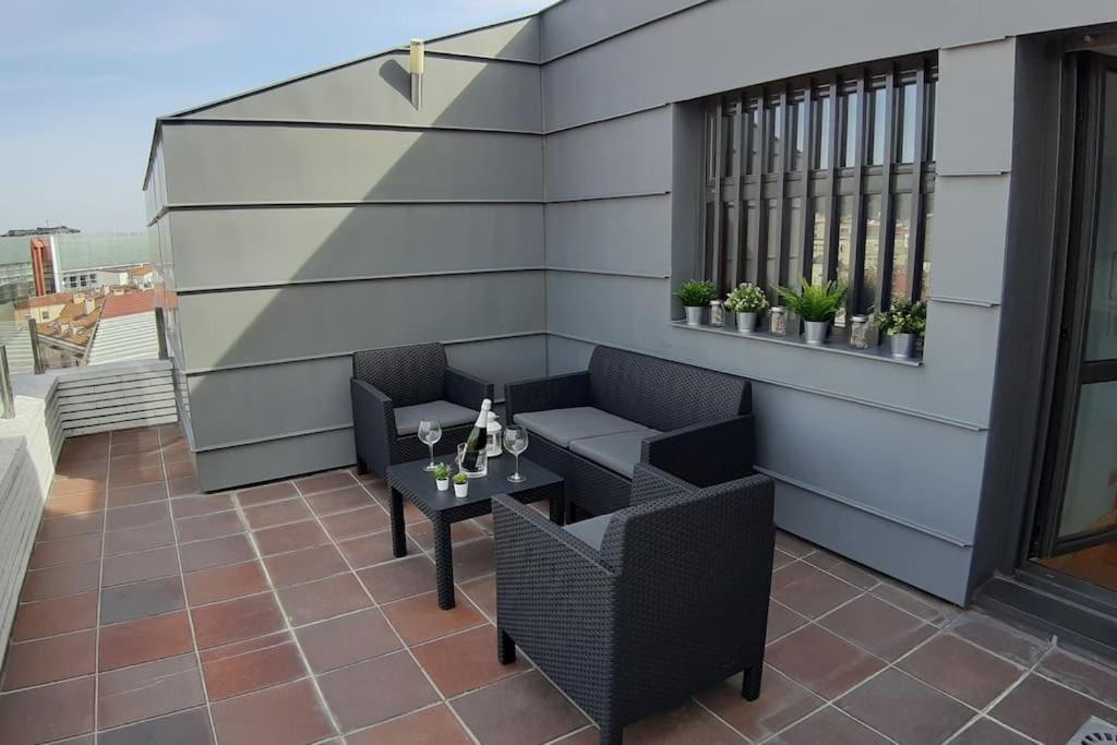 Luxeinburgos Atico Con Vistas Espectaculares Apartment Luaran gambar